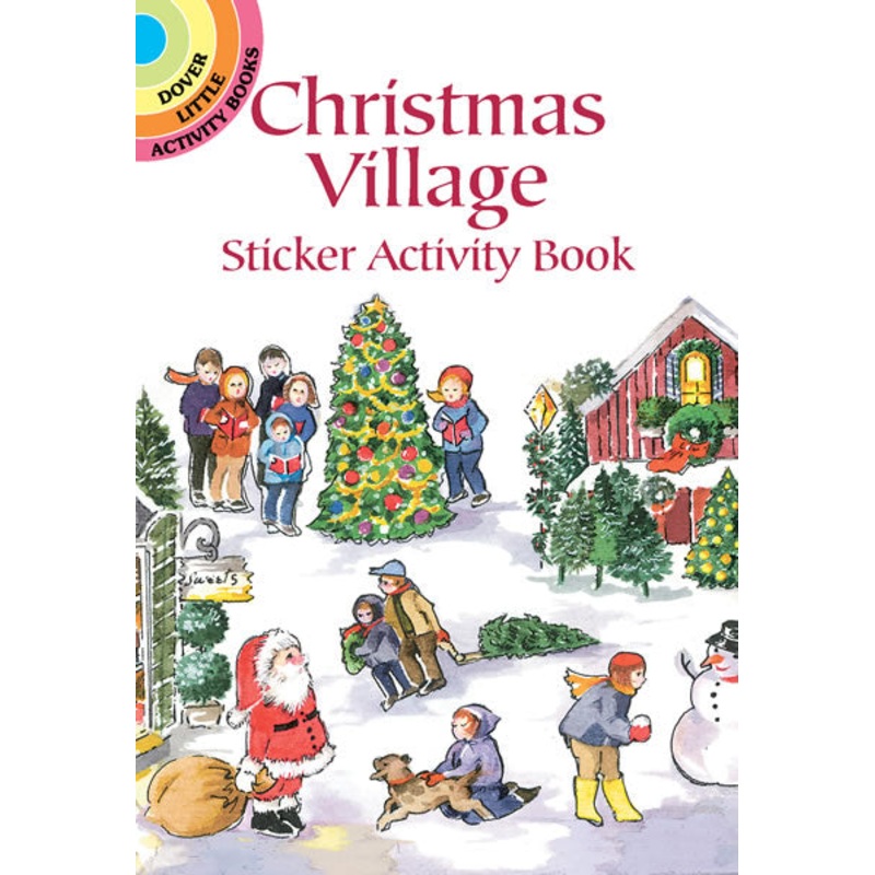 Christmas Village Sticker Activity (Mini Dover)