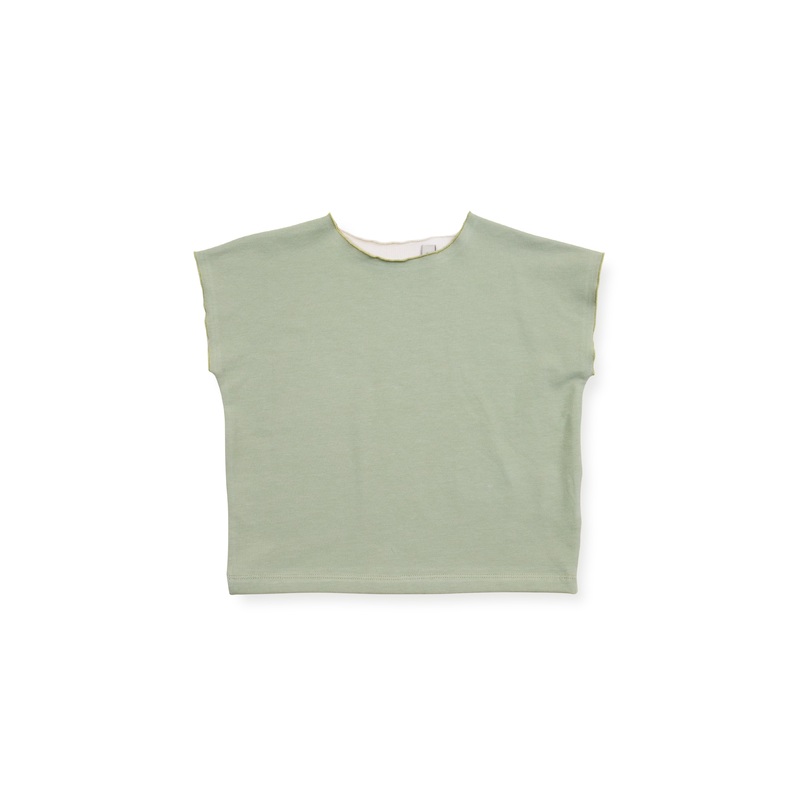 MIL T-SHIRT-Sage/Biscuit