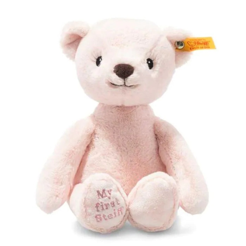 Steiff Soft & Cuddly Friends My First Steiff Pink Teddy Bear