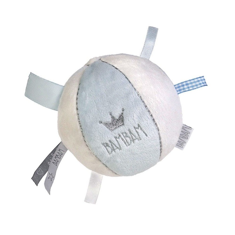 Baby Boy Gifts, BAM BAM Baby Soft Blue Ball Toy