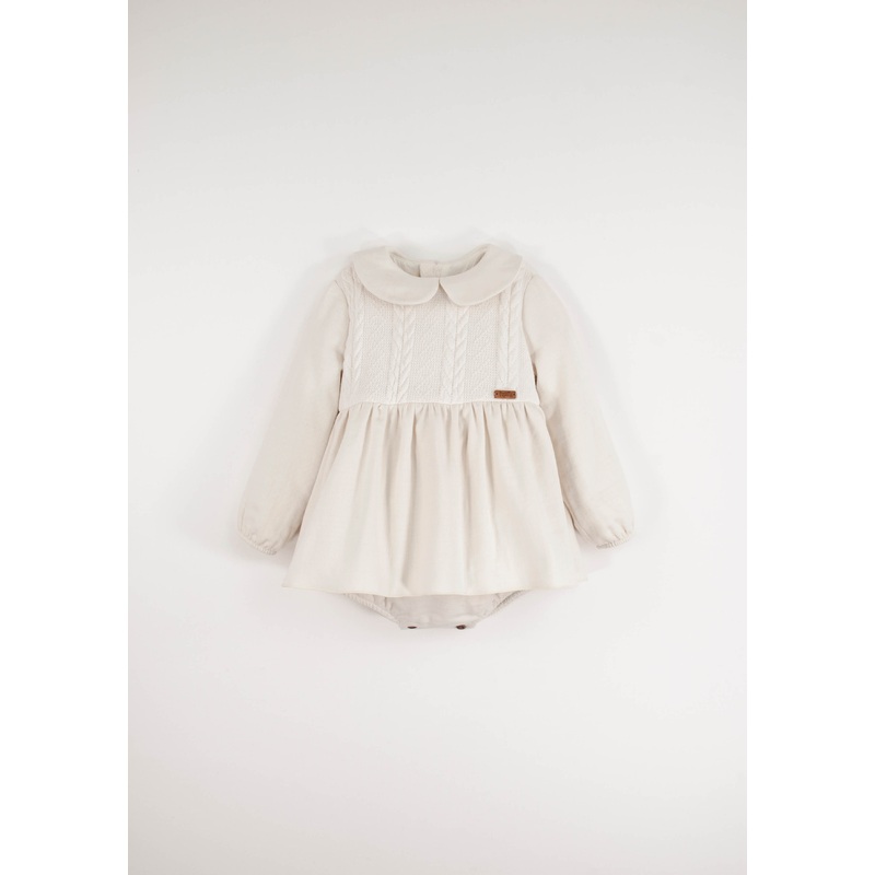 1.1-OFF WHITE FULL ROMPER SUIT